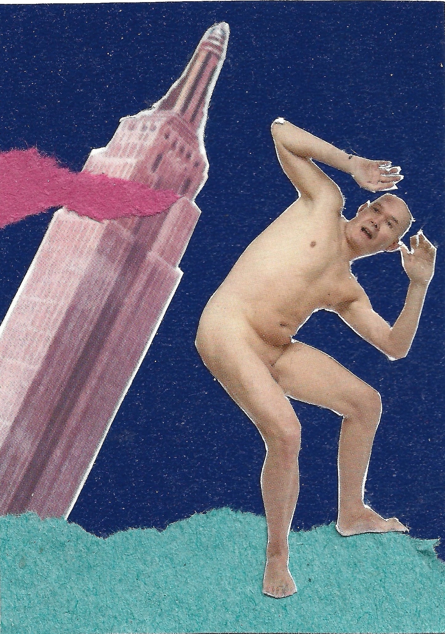 Collage ACEO (Original) - Newd York 7