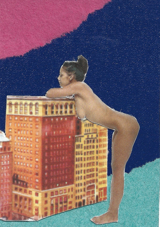 Collage ACEO (Original) - Newd York 2