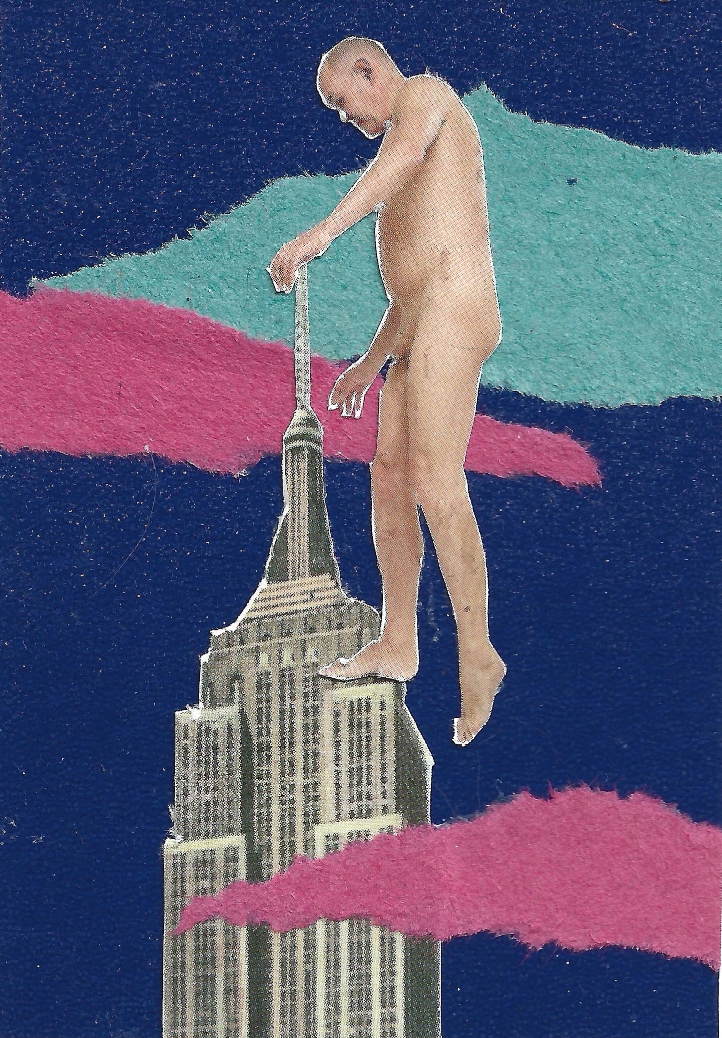Collage ACEO (Original) - Newd York 3