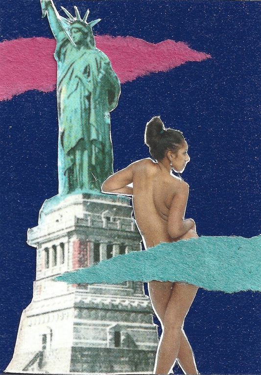 Collage ACEO (Original) - Newd York 4