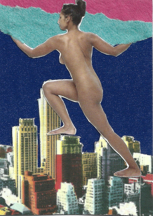 Collage ACEO (Original) - Newd York 6